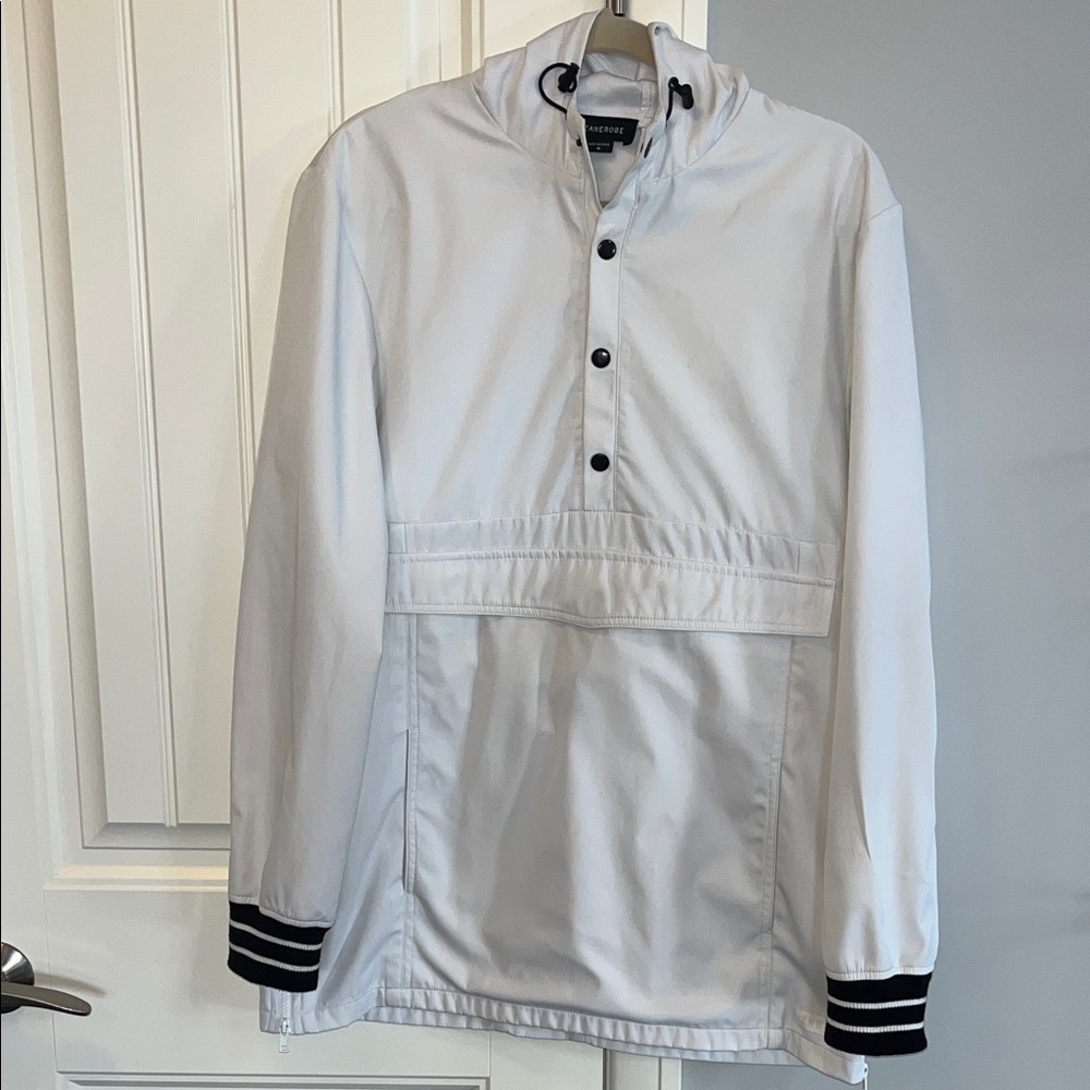 Zanerobe Anorak Half Snap Hooded Windbreaker M